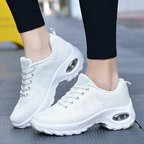 Zapatillas De Malla Transpirable Para Mujer