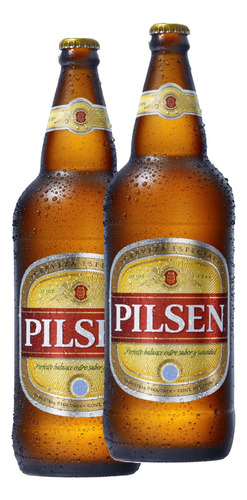 Promo Cerveza Pilsen Botella Retornable 960 Ml X 2 Unidades