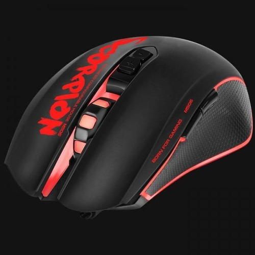 Mouse Marvo Linea Scorpion M506 Negro / Rojo