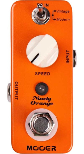 Phaser Mooer Ninety Orange Analogo Para Guitarra Electrica