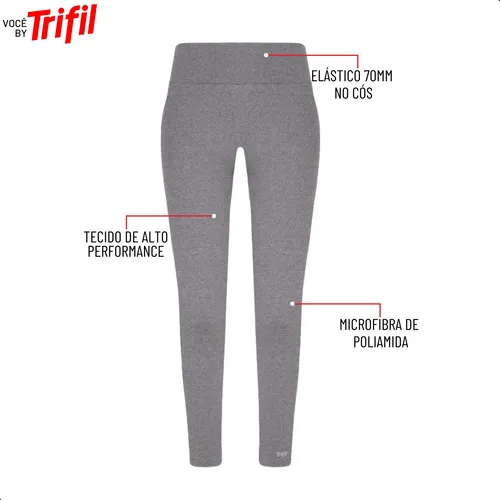 Bermuda Legging com Bolsos Trifil (Q05894/5894) 