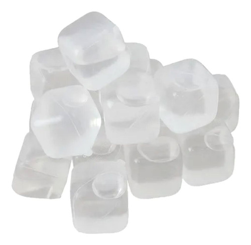 Cubos Hielo De Silicona Reutilizables Transparentes X20 Kubo