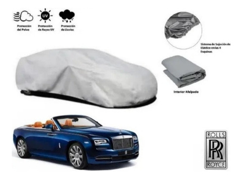 Cubierta Funda Cubreauto Afelpada Rolls Royce Dawn 2020