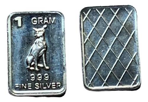 Robmar-moneda N°15-1 G. Plata,999+estuche En 3d-perro Triste