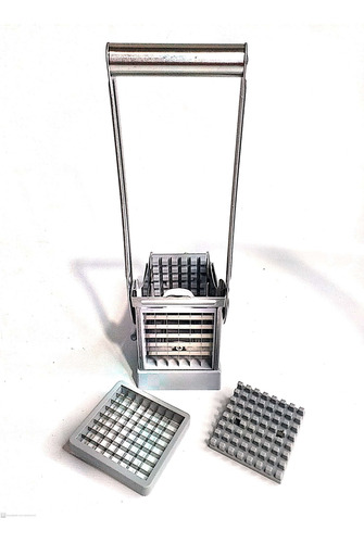 Imagem 6 de 7 de Fatiador Multiuso Aço Inox Cortador Picador De Legumes Kehom