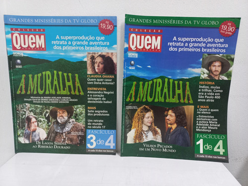 Lote Com 8 Revistas Quem Acontece (em Muito Bom Estado) (Usado)