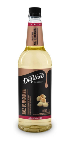 Jarabes Davinci Gourmet Para Bebidas --- Nuez De Macadamia