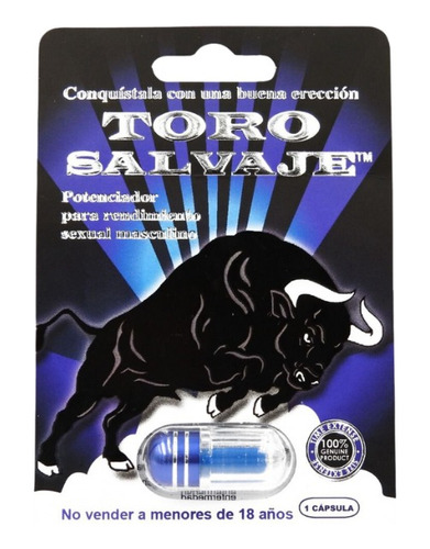 Toro Salvaje Vigorizante Masculino