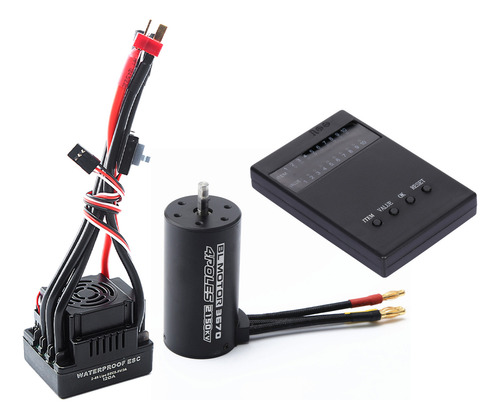 Programación De Motores 120a Esc A Prueba De Agua 3670 2150k