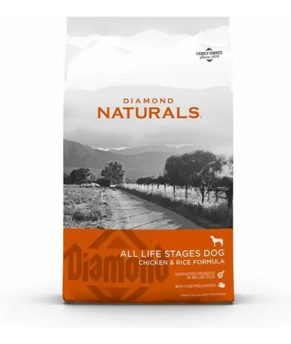 Alimento Diamond Naturals Perro All Life Stages 7,5kg 