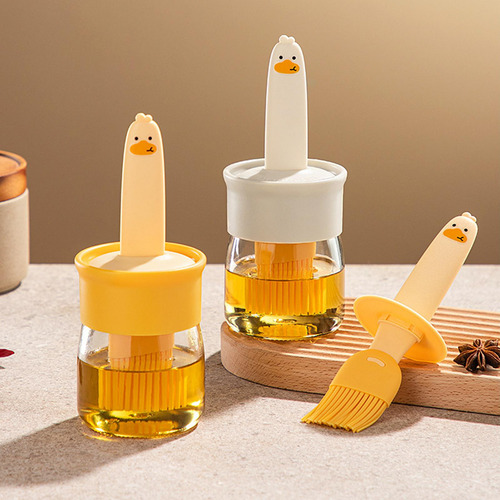 4 Juego De Cepillos Para Botellas De Aceite Botella Amarillo