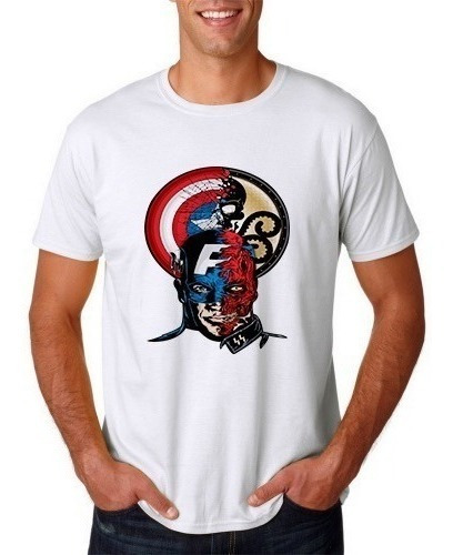 Polera Capitan America Villano Malo