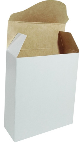 Imagen 1 de 5 de Caja Para Perfume Per4 X 50u Packaging Blanco Madera