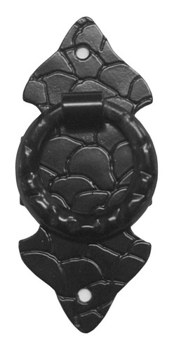 Imagen 2 de 4 de Tirador Argolla Vertical Colonial 86mm Manija Mueble 4075
