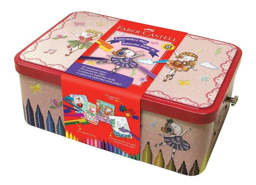 Set De 25 Marcadores Bailarina Musical Faber Castell