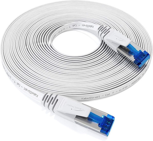 Cable De Red Lan Ethernet Rj45 Cat7 23m Flat Plano Nuevo