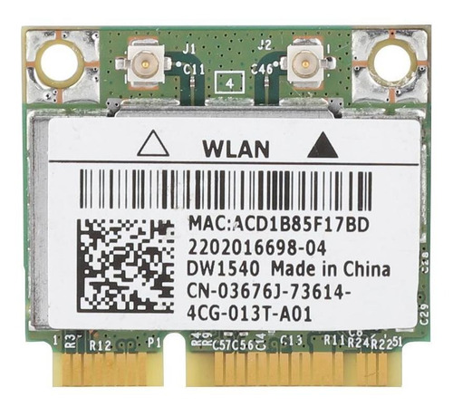Para Placa De Rede Dell Broadcom Bcm943228hm4l Dw1540