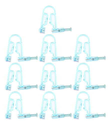 Perforadora De Orejas Para Aretes Stud Gun Hole, 10 Unidades