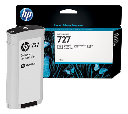 Tinta Hp 727 B3p23a Photo Black 130ml Dj T1500/t920/t2500