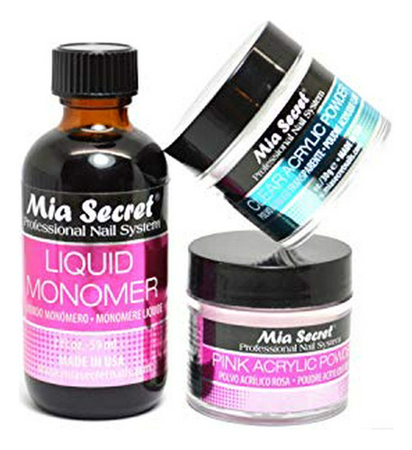 Líquido Acrílico Uñas - Mia Secret Secret 2oz Monómero Líqui