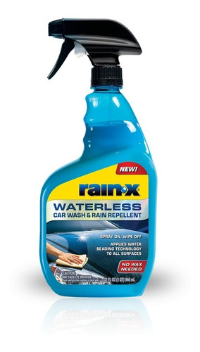 Shampoo Para Autos Lavado Sin Agua Rainx Waterless 946ml