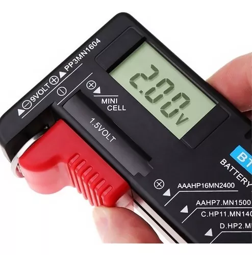 ANENG 168Max comprobador de pilas de baterias battery tester probador de  baterias medidor pilas comprobador pilas indicador de carga de bateria