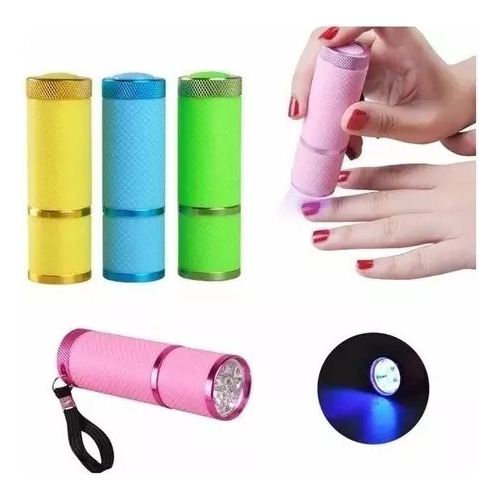 Lampara Linterna Uv Para Secado De Uñas Individual Oferta