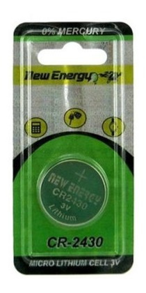 Pila Tipo Boton New Energy Cr2430 New Energy