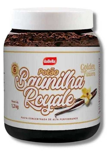 Pasta Saborizante Baunilha Royale Potão Dabella 1,2kg Un