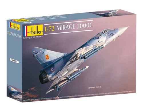 Modelismo Avion Frances Mirage 2000c Heller Fap 1/72