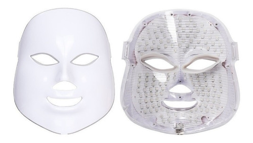 Imagen 1 de 5 de Mascara Led Tratamiento Facial 7 Colores Fototerapia 