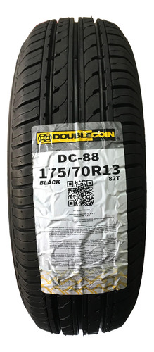 Cubierta Double Coin 175 70 R13 Dc-88 + Valvula Gratis T