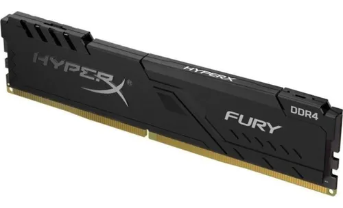 Memoria Ram Fury Ddr4 Gamer Color Negro 8gb (Usado)