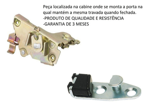 Kit Fechadura Batente Porta Le Vw Worker Delivery 13-180