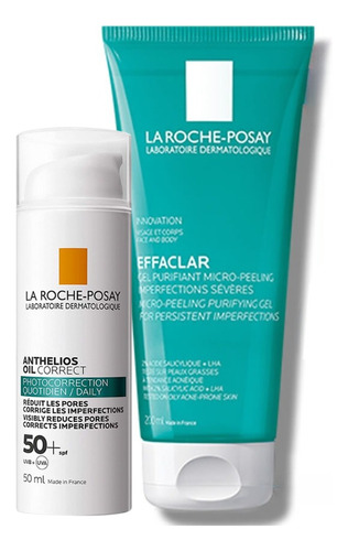 La Roche Posay Anthelios Corrector Fps 50 + Effaclar Gel 