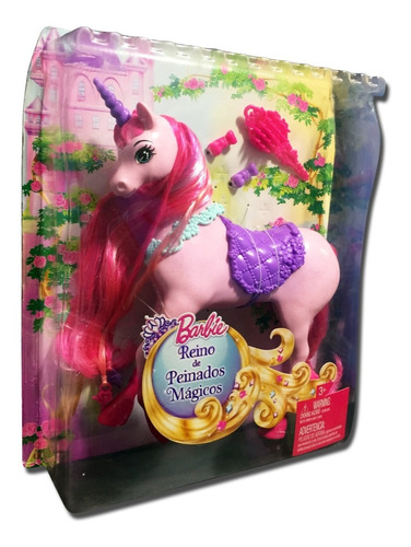 Barbie Unicornio Reino De Peinados Magicos 2015