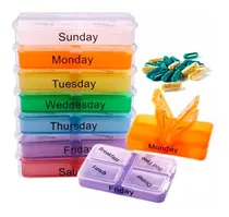 Comprar Pastillero Semanal Organizador Medicamentos 4 Espacios F
