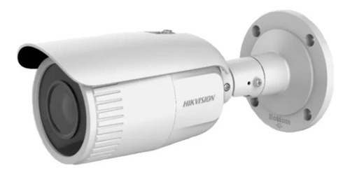 Câmera Ip Bullet Hikvision 4megas Varifocal Motorizada Poe Cor Branco