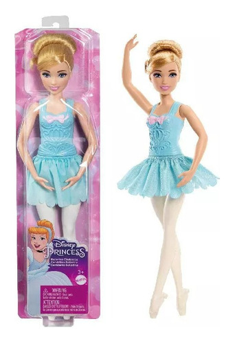 Muñeca Cenicienta Disney Princesa Bailarina Hlv92 Mattel