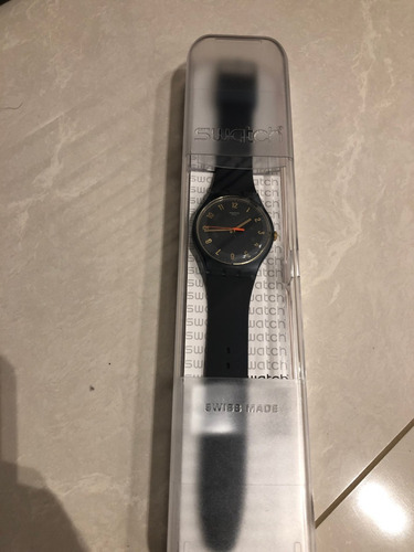 Relógio Swatch Azul Marinho Modelo Suom105-2