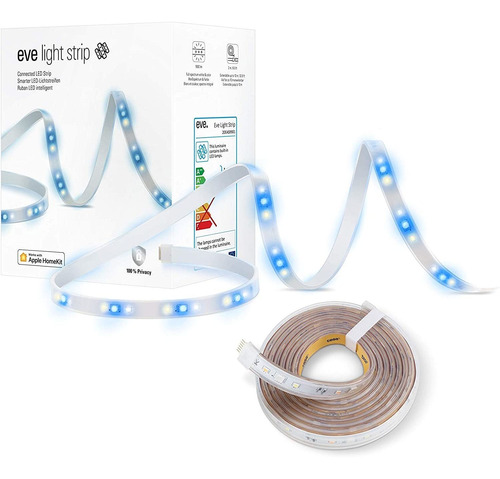 Tira De Luz Eve - Tira De Luz Led Inteligente, 6.6 Ft, Blanc