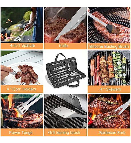 Juego De Herramientas Para Barbacoa Anpro, Accesorios Para A