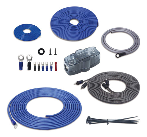 Recoil True 4 Gauge Complete Cca Amplifier Wiring Kits Wi...