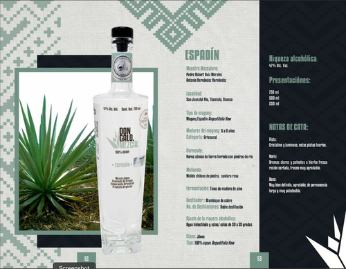 Mezcal Don Galo Espadín Artesanal 750ml