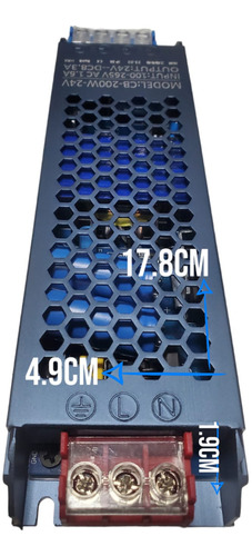 Fuente De Poder 150w 12v Slim Cctv Led Camara Cnc Usb Flat