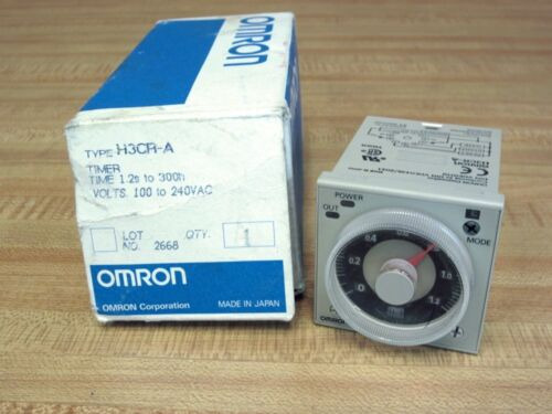 Omron H3cr-a Timer H3cra 1.2s To 300h Yyj