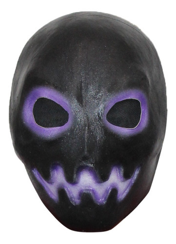 Máscara Black Stalker Ghoulish Productions Color Negro