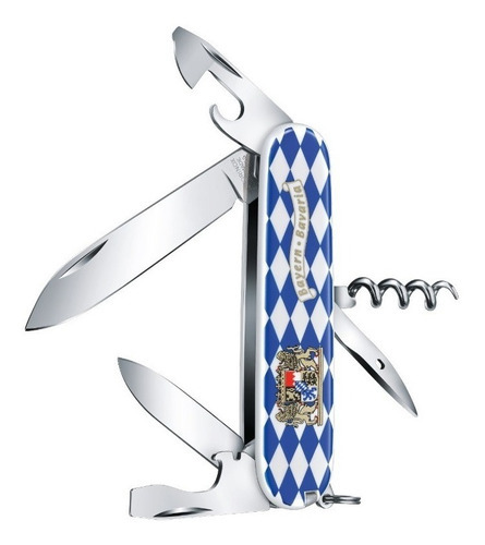 Navaja Victorinox Spartan Colección Bavaria 1.3603.7e6b1 New Color Azul/Blanco