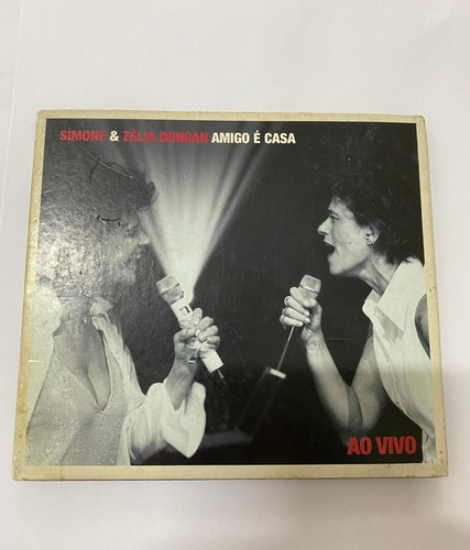 Imagem 2 de 4 de Cd - Simone & Zélia Duncan - Amigo É Casa Ao Vivo