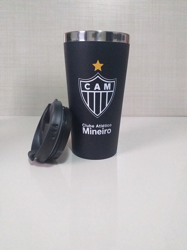 Kit Combo Atletico Mineiro Copo Termico + Caneca Porcelana